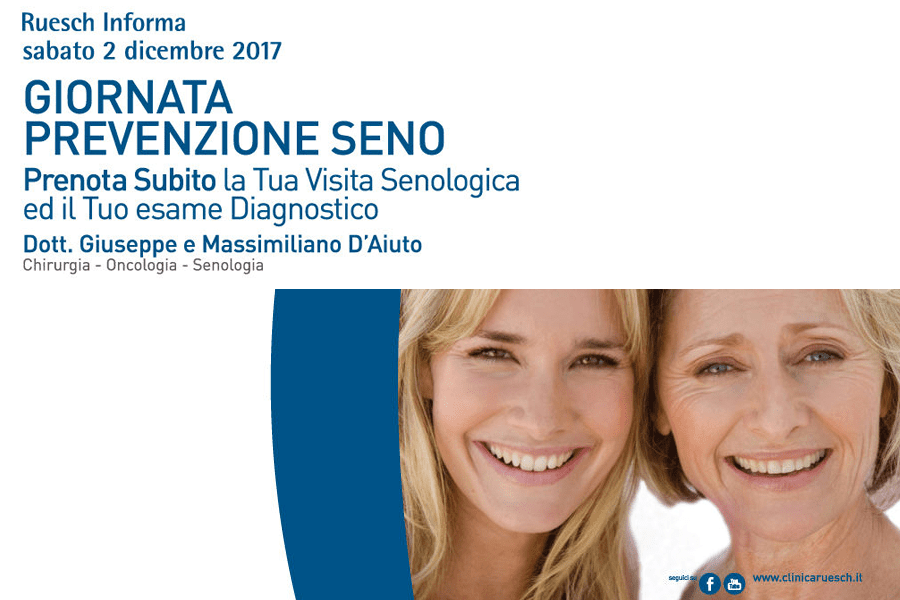 Giornata della prevenzione al seno