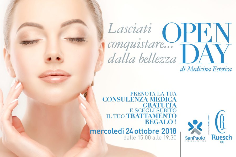 Openday di Medicina Estetica al San Paolo Medical Center partner of Clinica Ruesch
